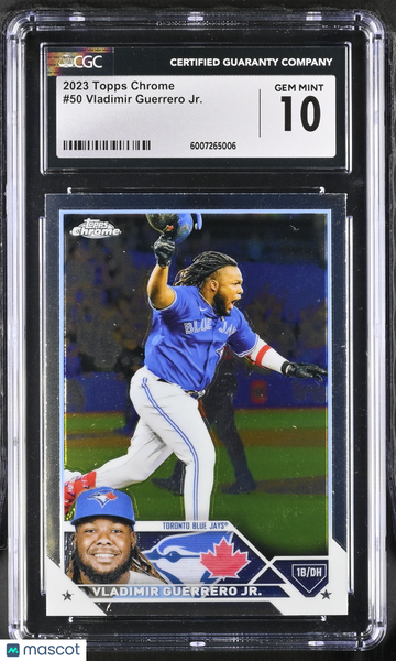 2023 Topps Chrome Vladimir Guerrero Jr. #50 CGC 10