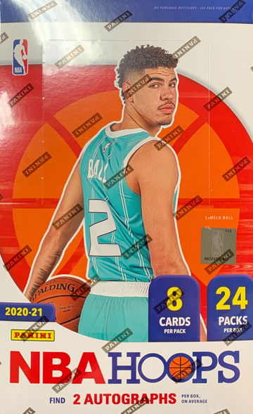 2020-21 NBA Hoops Basketball Hobby Box