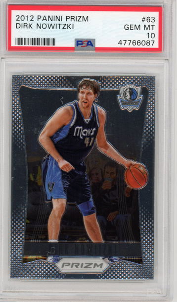 DIRK NOWITZKI 2012-13 Panini Prizm PSA 10 #63