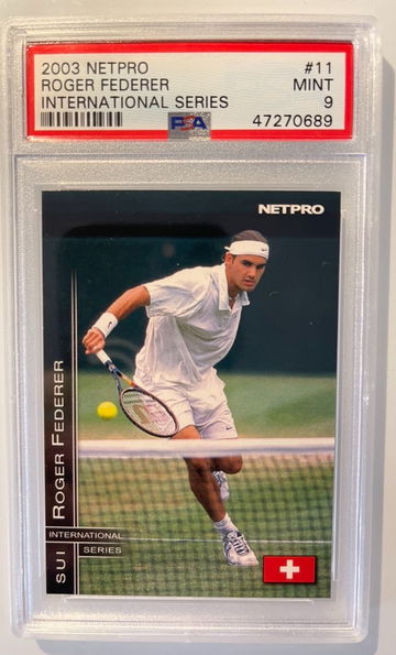 Roger Federer 2003 NETPRO International Series #11 RC