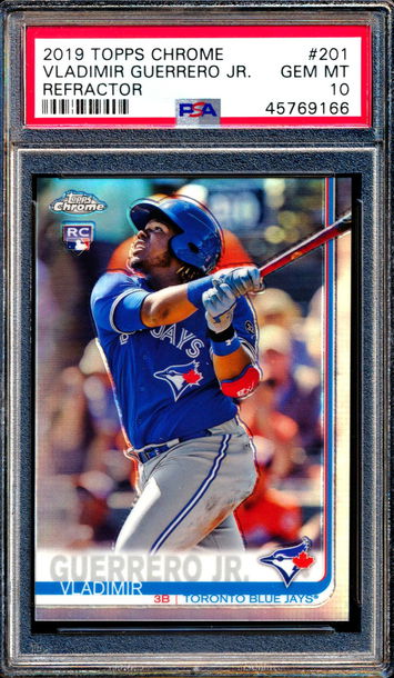 2019 Topps Chrome Vladimir Guerrero Jr. Refractor PSA 10