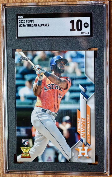 2020 Topps Chrome Yordan Alvarez