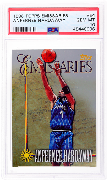 1998 Topps Emissaries Anfernee Hardaway #E4 PSA 10