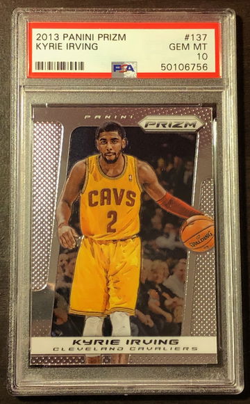 2013 Panini Prizm Kyrie Irving PSA 10 GEM MINT 2nd Year
