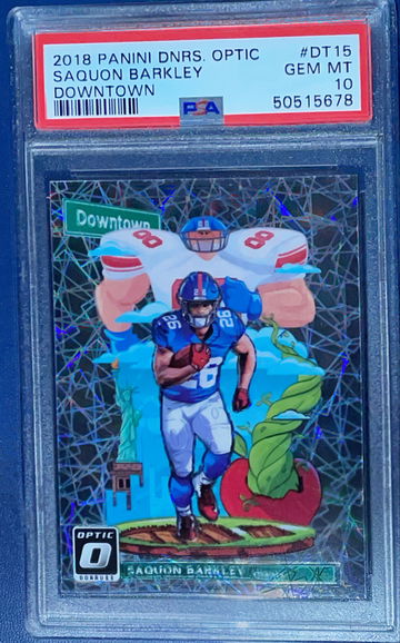 Saquon Barkley downtown optic RC 