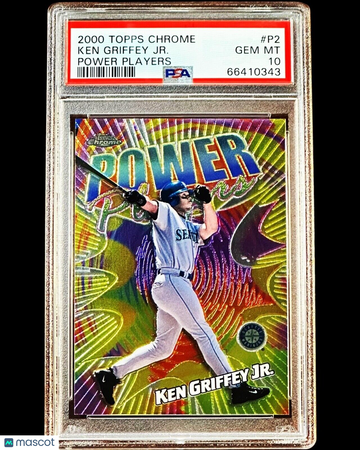 Ken Griffey Jr. - 2000 Topps Chrome POWER PLAYERS - PSA 10