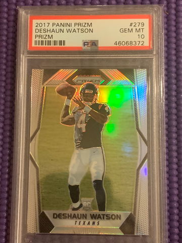 Deshaun Watson 2017 Prizm Holo PSA 10