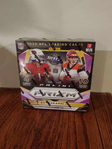 2020 NFL Prizm Fanatics Exclusive Mega Box