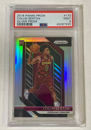 Collin Sexton Silver Prizm RC PSA 9 
