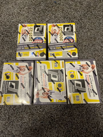 Donruss Basketball Blaster x5