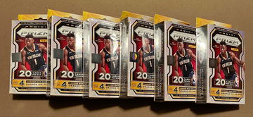 2020 prizm Basketball Hanger Box 6 Count LOT 