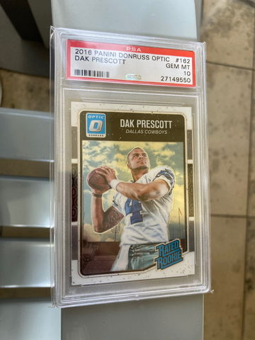 Dak Prescott 2016 Optic Rookie Psa 10