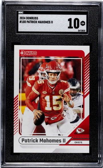2024 Donruss #100 Patrick Mahomes II SGC 10