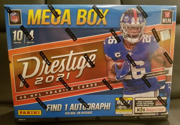 2021 Panini Prestige Football Mega Box