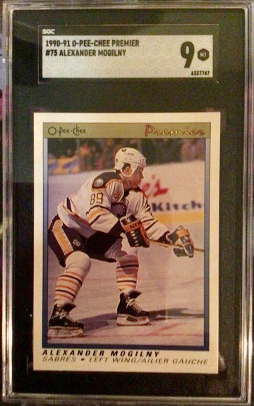 1990-91 O-Pee-Chee Premier Hockey #76 Alexander Mogliny RC