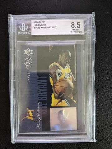 1996 SP Holoviews Kobe Bryant #PC18 BGS 8.5