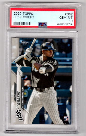 2020 Topps Luis Robert White Sox RC PSA 10