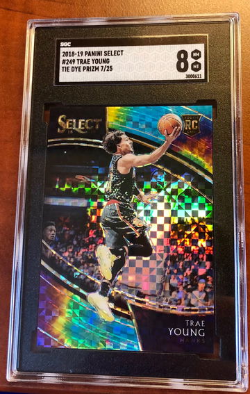 2018 Select Courtside Tie Dye Trae Young SGC 8