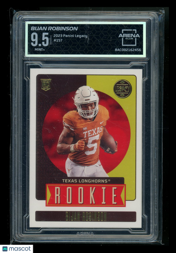 2023 Panini Legacy Bijan Robinson #157 RC Arena Club 9.5