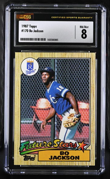 1987 Topps Bo Jackson RC #170 Future Stars