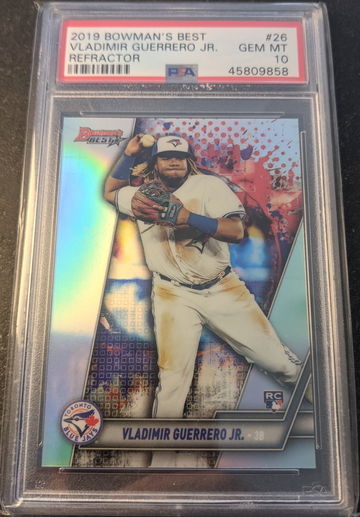 2019 Bowmans Best Refractor Vladimir Guerrero Jr. PSA 10