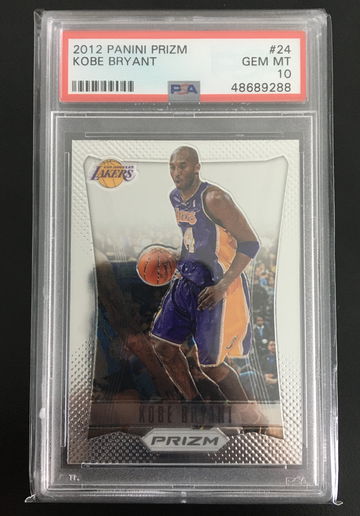 2012 Kobe Bryant Prizm 1st Year PSA 10 Gem Mint