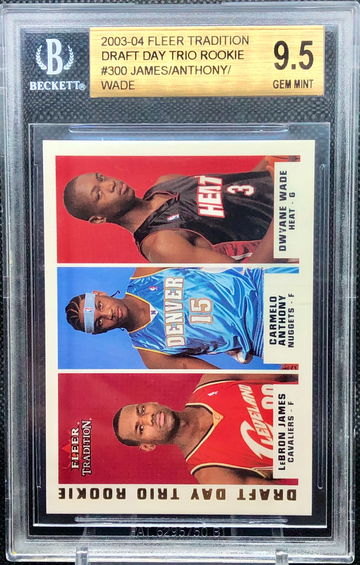 2003 Fleer Tradition Draft Day Trio Rookie James/Anthony/Wade #300