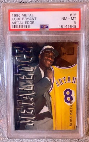 Kobe Bryant 1996 Metal Edge 