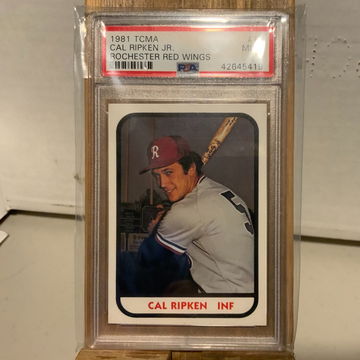 Cal Ripken 1981 TCMA Rochester PSA 9