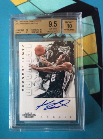 2012-13 Panini Contenders Kawhi Leonard 