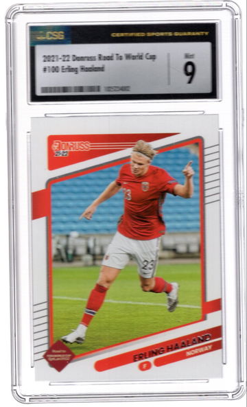 2021-22 Donruss Road to World Cup Erling Haaland 9