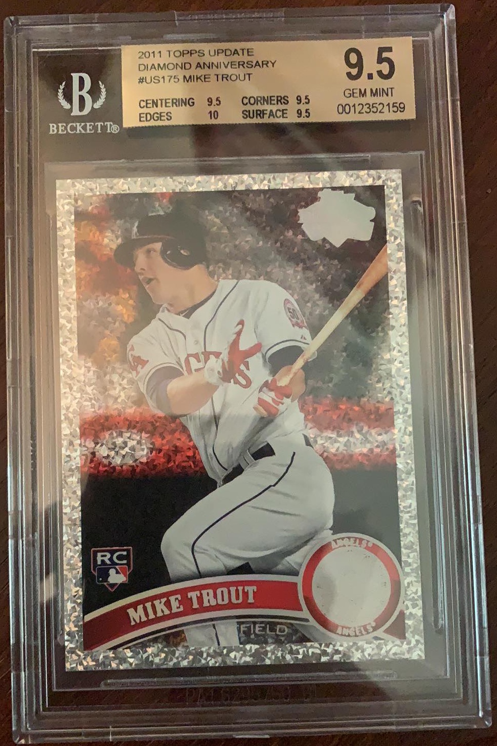 Mike Trout Diamond True Gem+