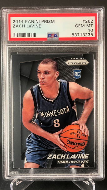 2014 Prizm Zach Lavine PSA 10