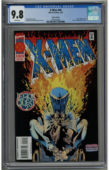 X-Men #40 CGC 9.8 Legion Quest prelude to Age of Apocalypse