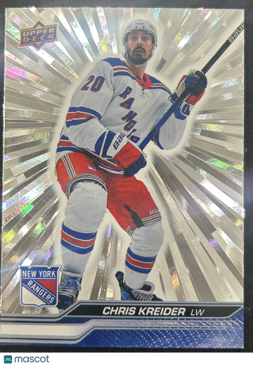 2023. 2023-24 Upper Deck Series 2 Chris Kreider #368