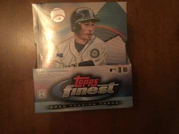 2020 Topps Finest Baseball Hobby box