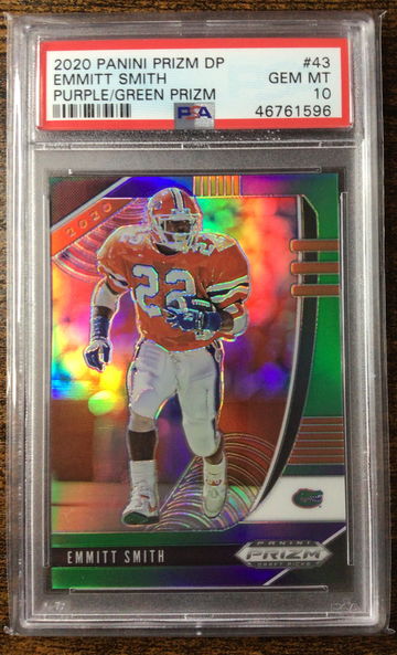 2020 PANINI PRIZM DRAFT PICK EMMITT SMITH PSA 10