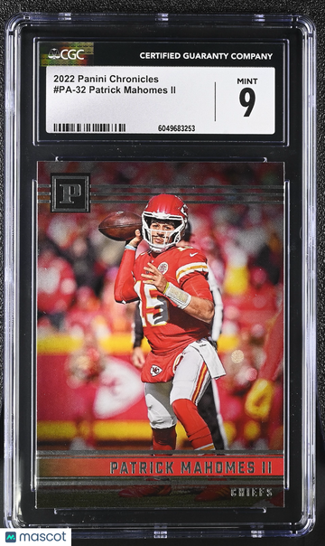 2022 Panini Chronicles Patrick Mahomes II #PA-32 Panini CGC 9