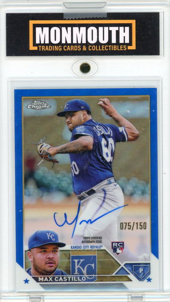 2023 Topps Chrome Max Castillo #RA-MC RC Auto /150