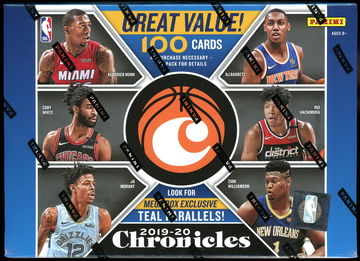 1X 2019-20/'19-'20 PANINI CHRONICLES BASKETBALL Mega Box - Possible Rookies - Ja Morant, Zion Williamson, Jordan Poole
