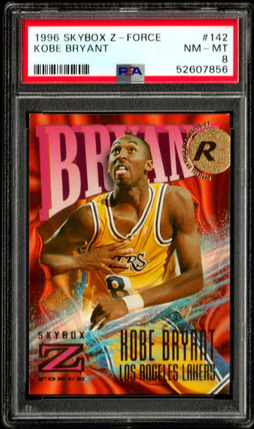 Kobe Bryant 1996 Skybox Z-Force #142 RC ROOKIE PSA 8 NM-MT