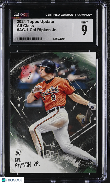 2024 Topps Update Cal Ripken Jr. #AC-1 All Class CGC 9