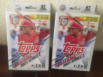 2021 Topps Series 1 Target Hanger (2 Box Lot)