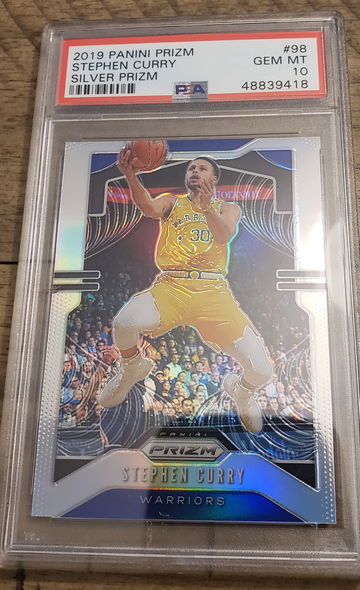 2019 stephan curry prizm silver