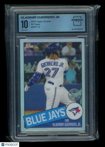 2019 Topps Chrome '85 Topps Vladimir Guerrero Jr. #85TC-6 Arena Club 10