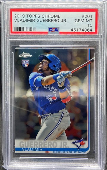 2019 Topps Chrome Vladimir Guerrero Jr. #201 PSA 10
