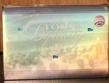 (1) 2018 Topps Dynasty Box