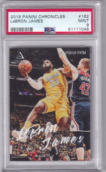 2019 Panini Chronicles LeBron James Luminance #162 PSA 9