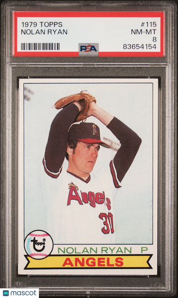 1979 Topps Nolan Ryan #115 PSA 8
