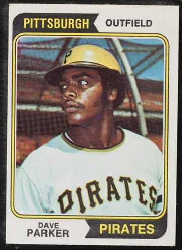 1974 Topps Dave Parker RC #252